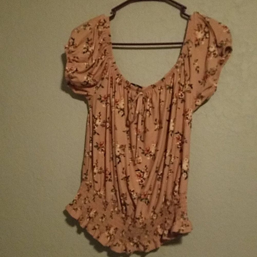 Floaral crop top